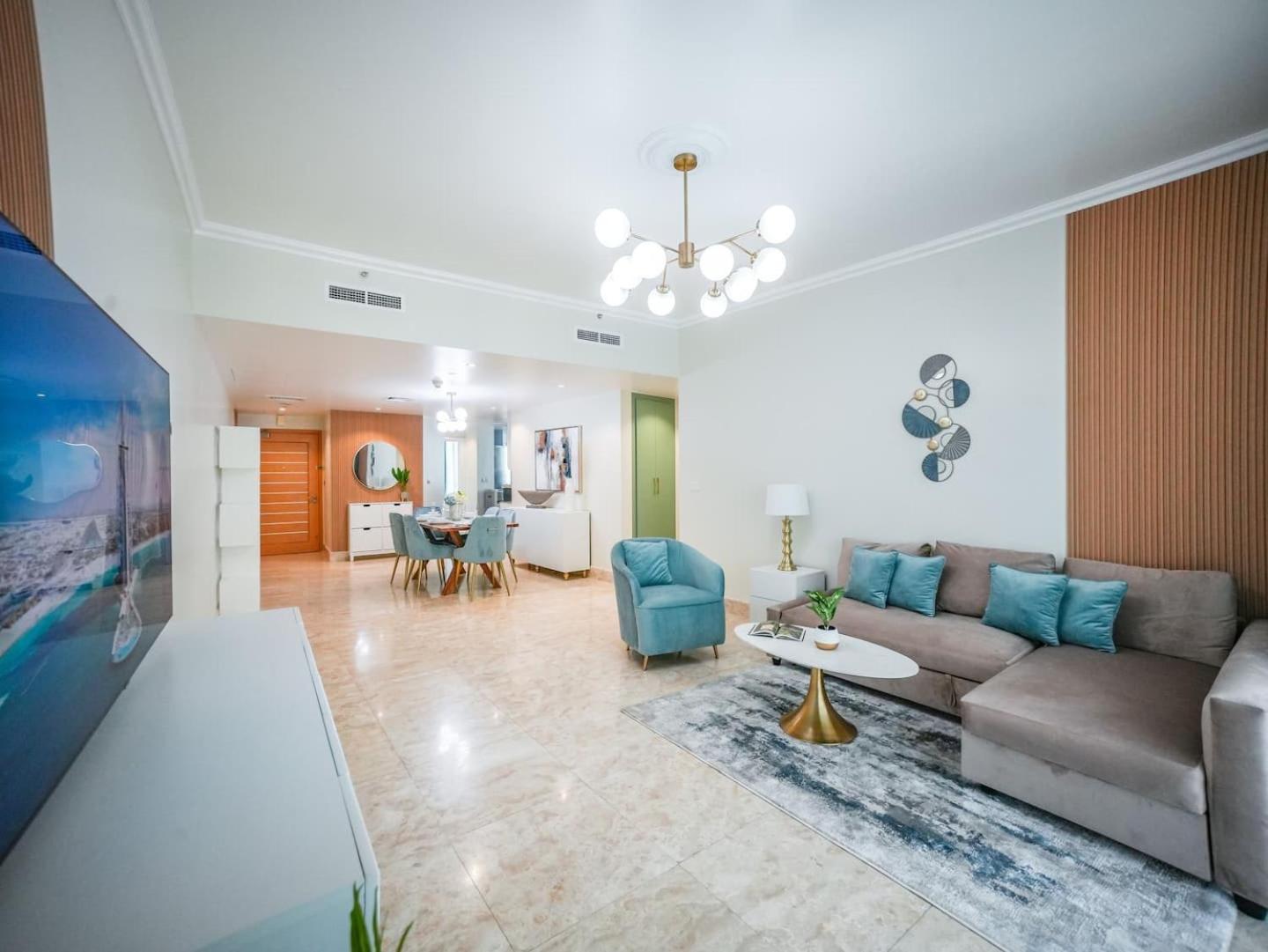 Deluxe 3 Bedroom With Marina & Sea View Dubai Exterior photo
